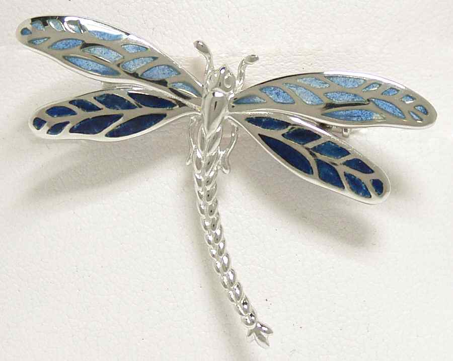 Nicole Barr Jewelry Dragonfly-Blue Small - Boxed by Nicole Barr Jewelry-1