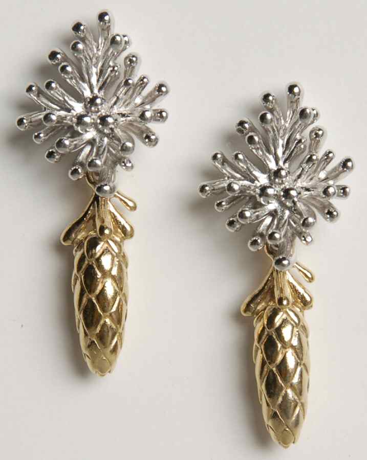 Nicole Barr Jewelry Pinecone-Sterling - Boxed by Nicole Barr Jewelry-1