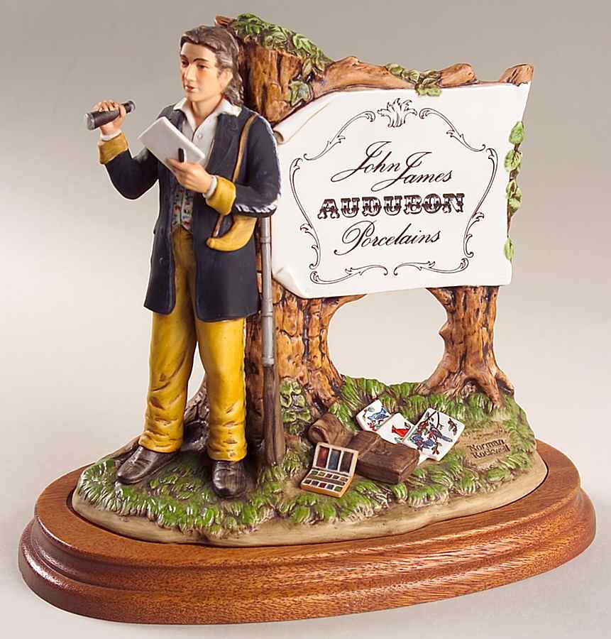 Advertising Signs John James Audobon Porcelains - Advertising Signs by Norman Rockwell Club-1
