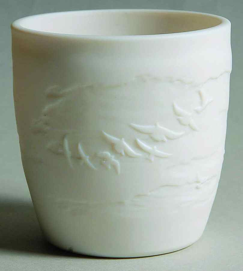 NAO Giftware Votive/Candle Holder-White - Boxed by Nao-1