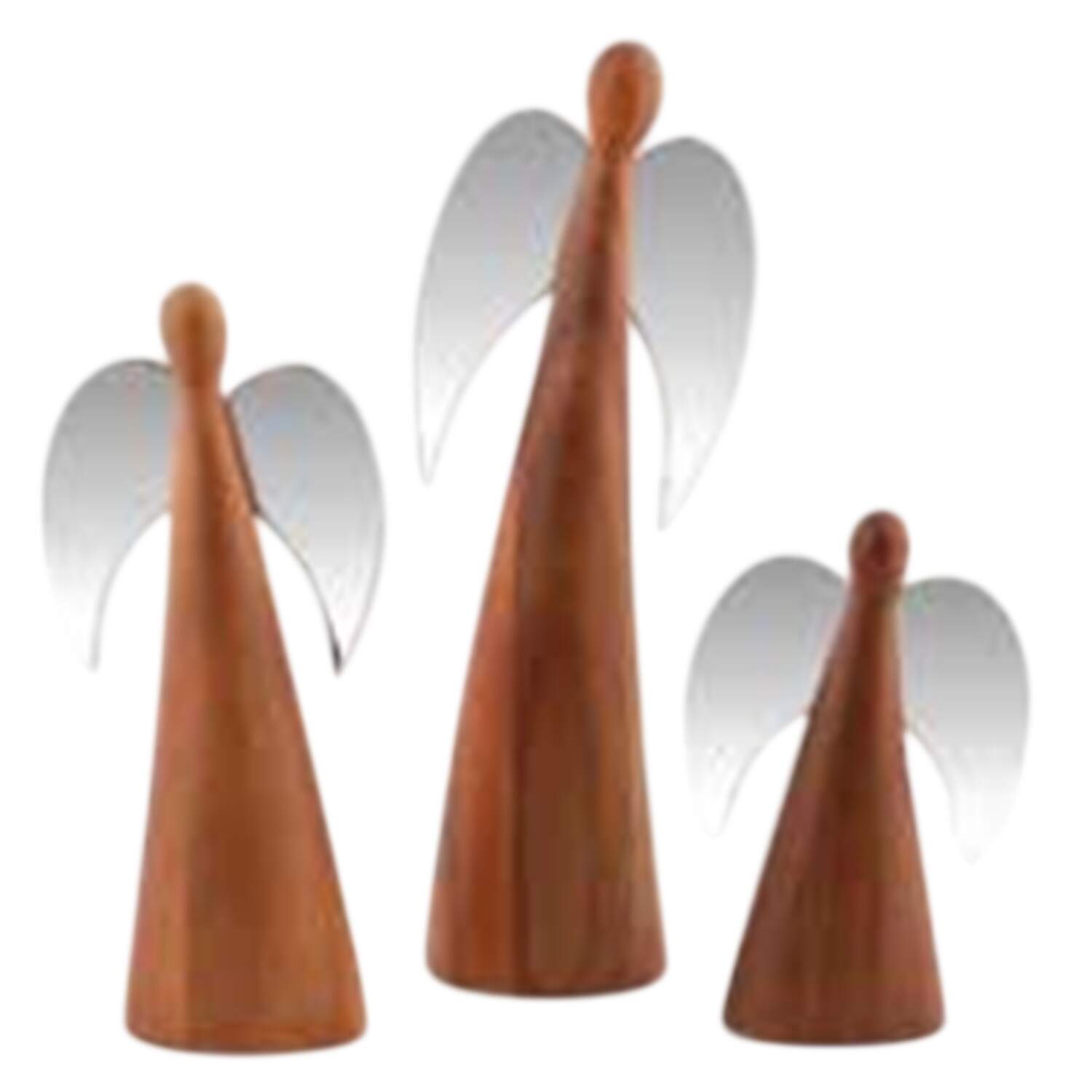 Deck the Halls Guardian Angels Set/3 - Boxed by Nambe-1