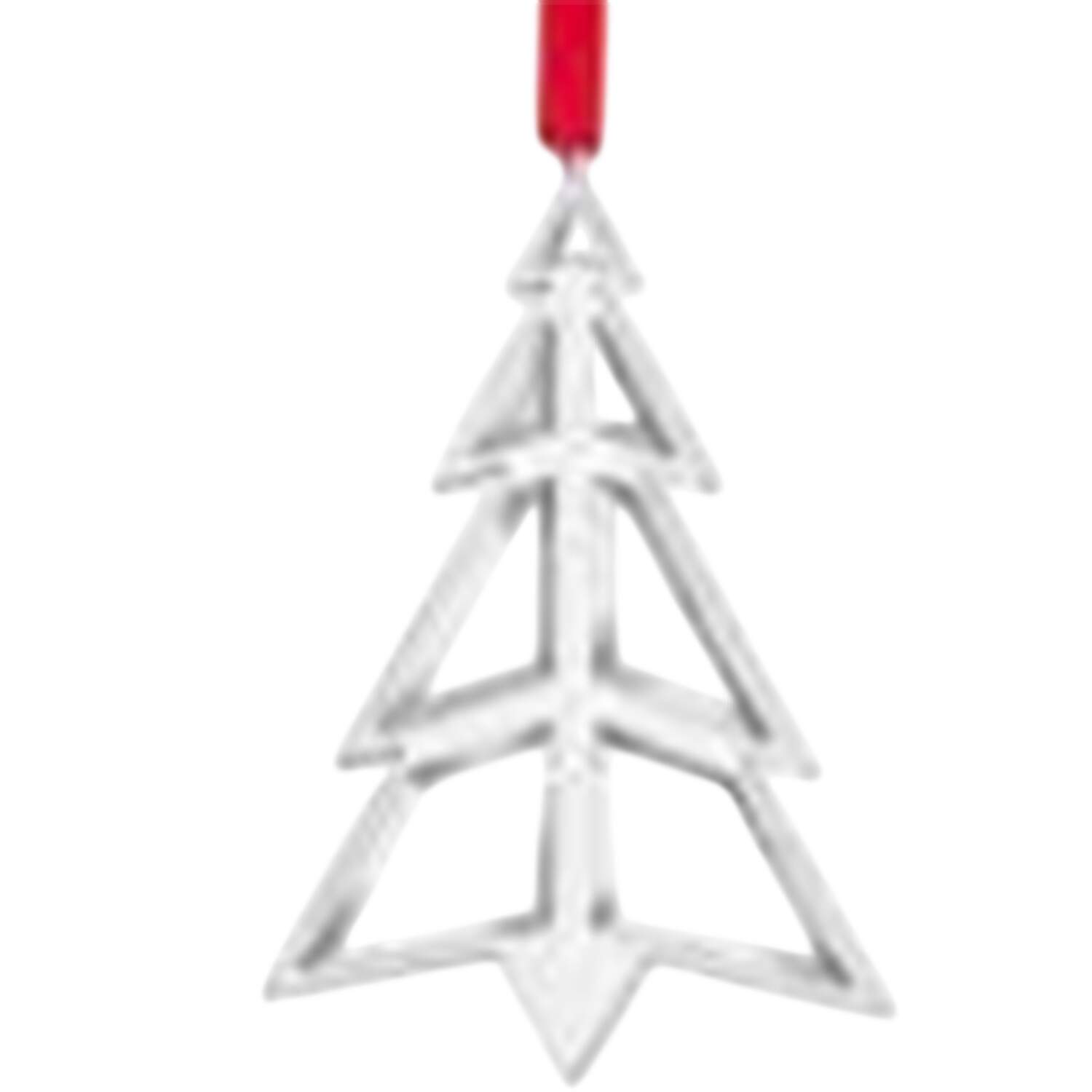Nambe Christmas Ornaments Pierced Tree - Boxed by Nambe-1