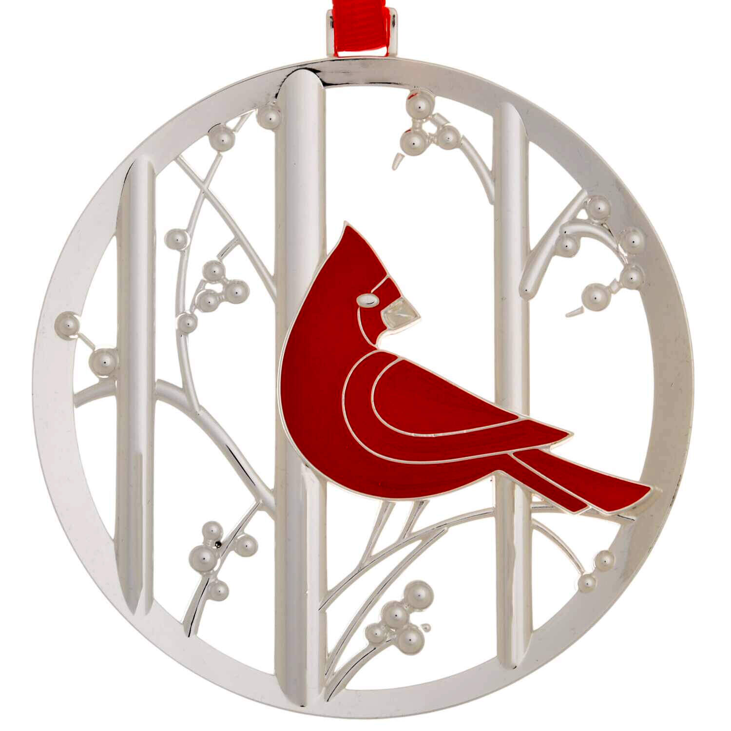 Nambe Christmas Ornaments Cardinal - Boxed by Nambe-1
