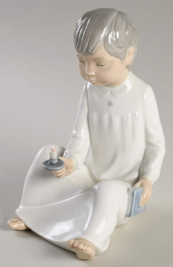 Kids in Sleepwear Boy With Candle - No Box by Nao-1