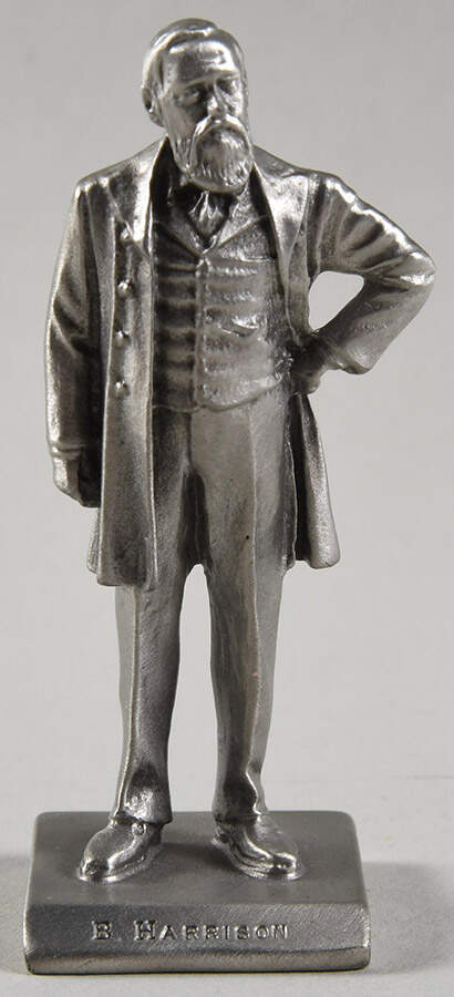 American Presidents Benjamin Harrison - No Box by New England-1