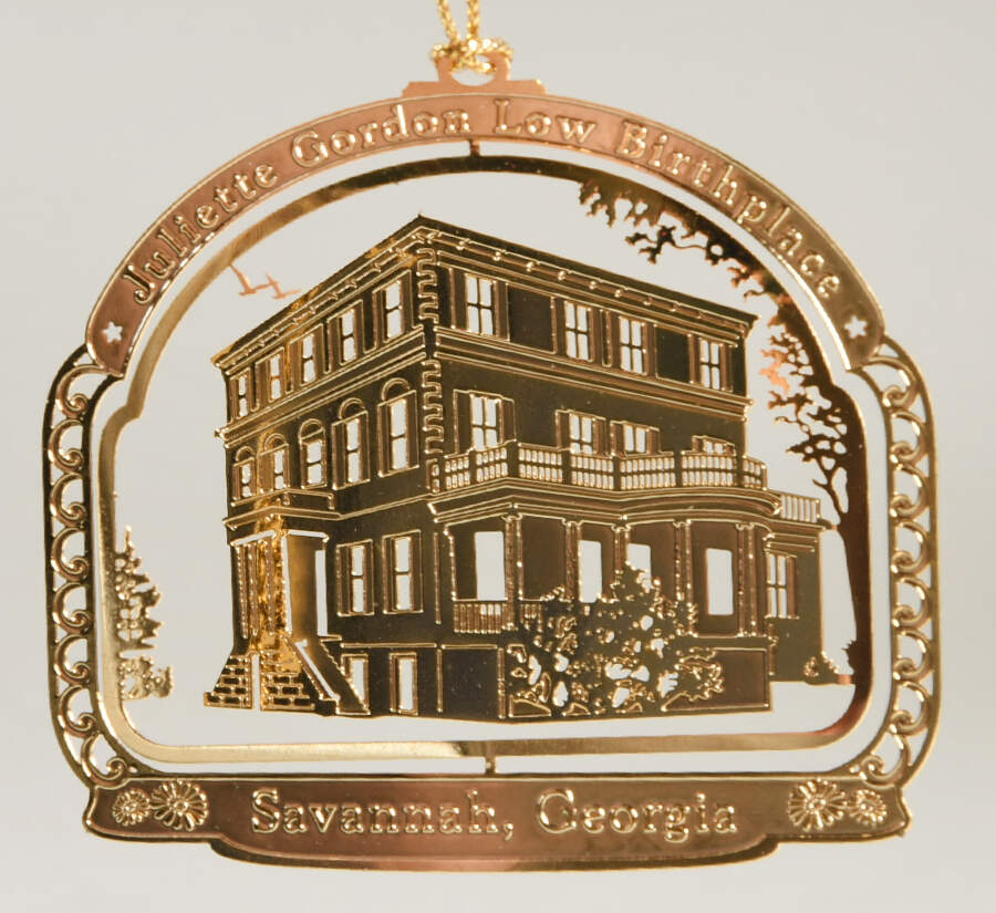 Landmarks Ornaments Savannah, Georgia - No Box by Nation's Treasures-1