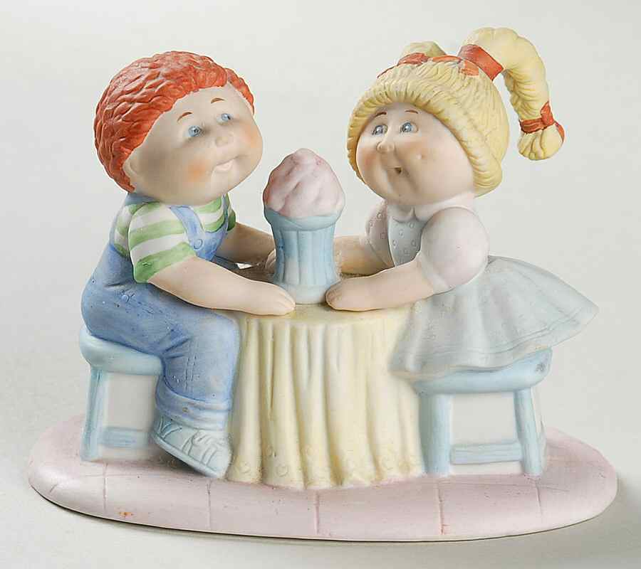 Cabbage Patch Kids Sharing A Soda Cream - Boxed by Original Appalachian Arts-1