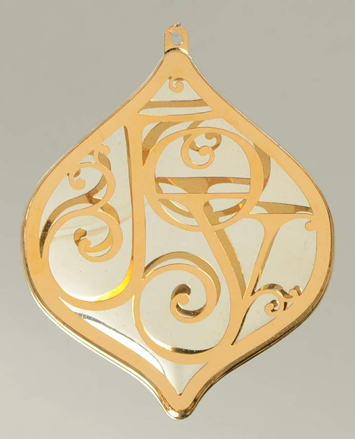 Christmas Ornament Joy - No Box by Oneida Silver-1