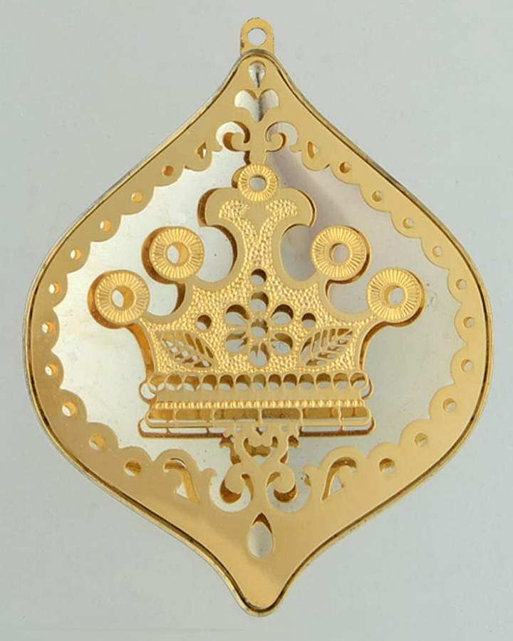 Christmas Ornament King's Crown - No Box by Oneida Silver-1