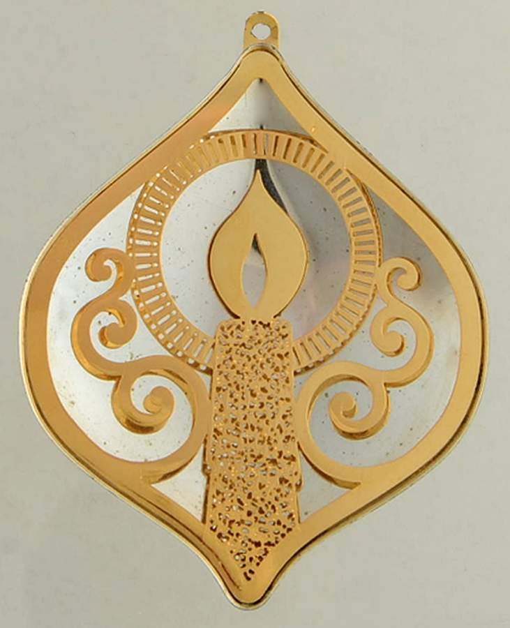 Christmas Ornament Candle - No Box by Oneida Silver-1