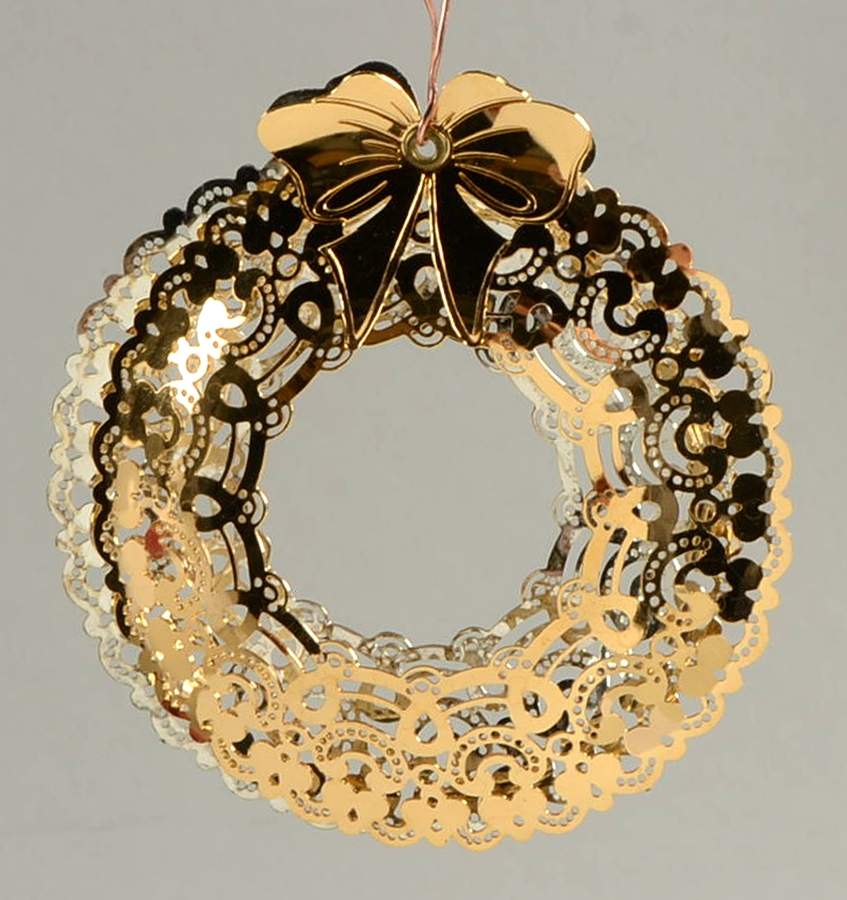 Christmas Ornament Wreath - No Box by Oneida Silver-1