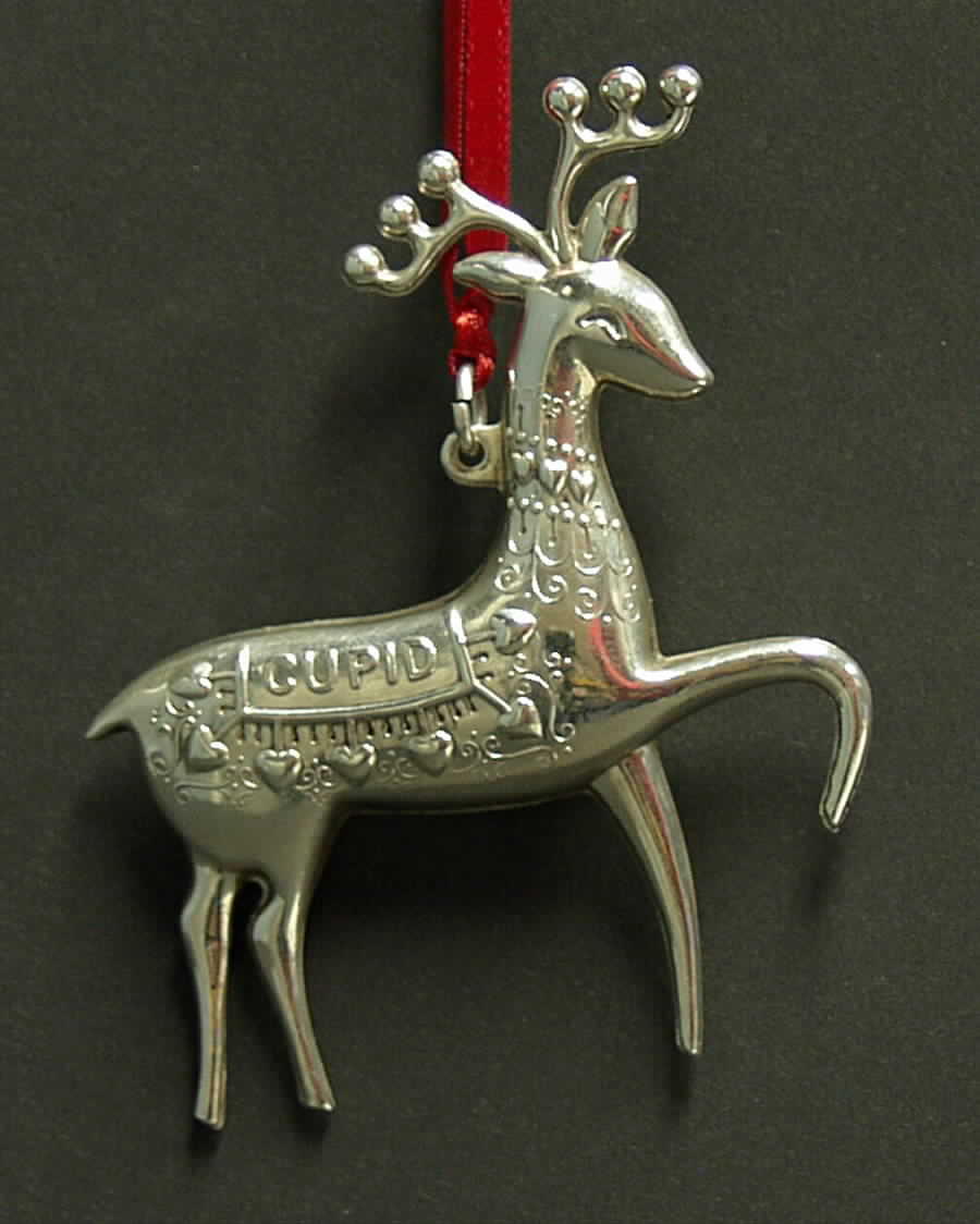 Heirloom-Christmas Ornament Cupid - Boxed by Oneida Silver-1