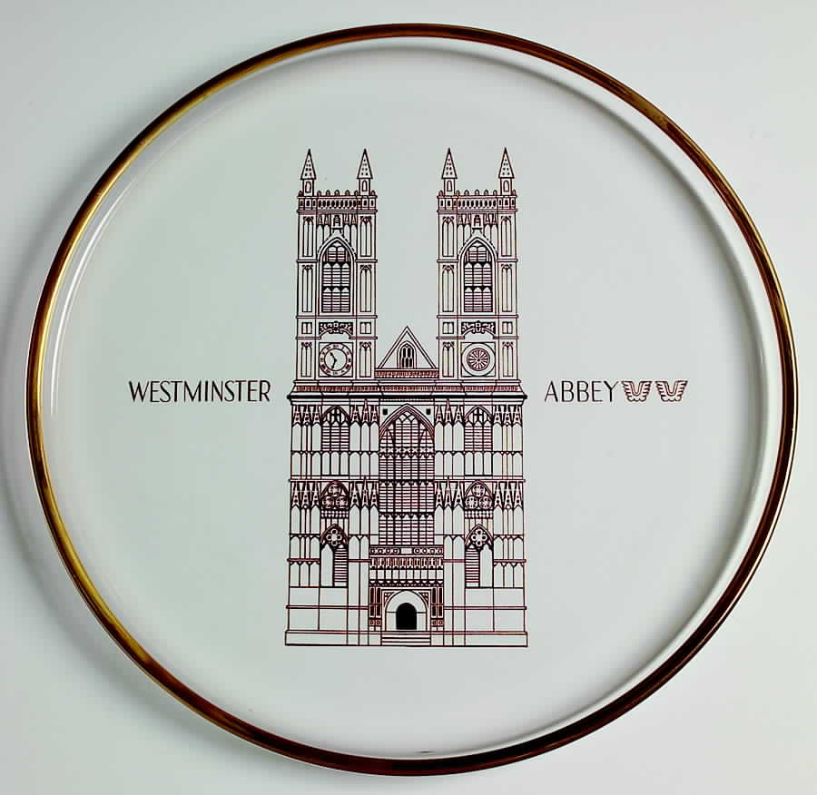 Famous Places of Worship Westminster Abbey-London - Boxed by Orrefors-1