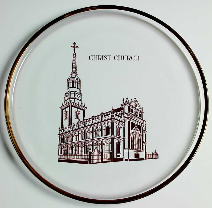 Famous Places of Worship Christ Church-Philadelphia - Boxed by Orrefors-1