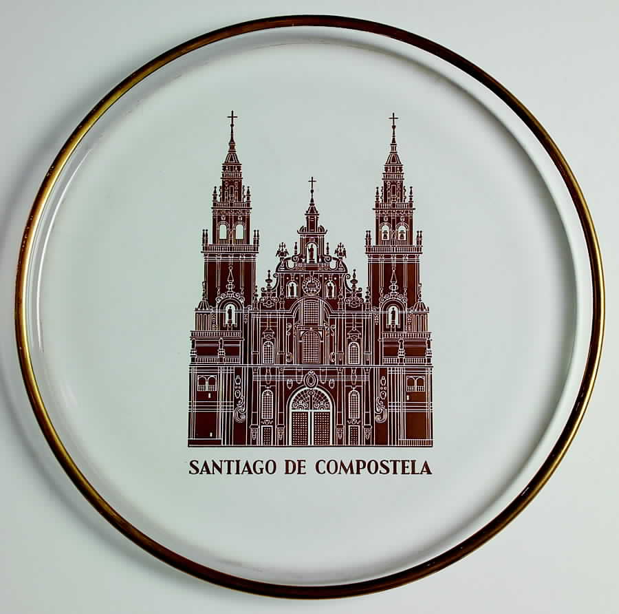 Famous Places of Worship Santiago De Compostela - Boxed by Orrefors-1