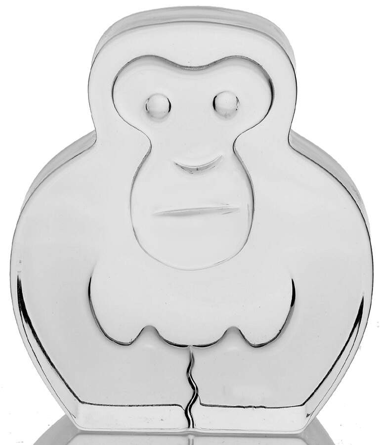 Orrefors Figurines Monkey Zoo Collection - No Box by Orrefors-1
