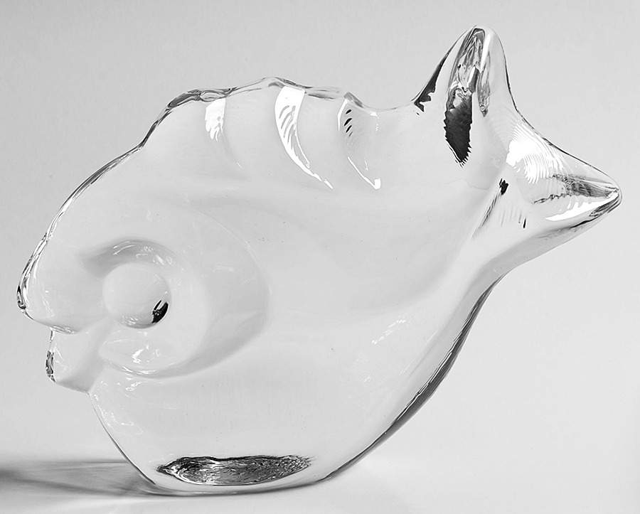 Orrefors Figurines Fish - Boxed by Orrefors-1