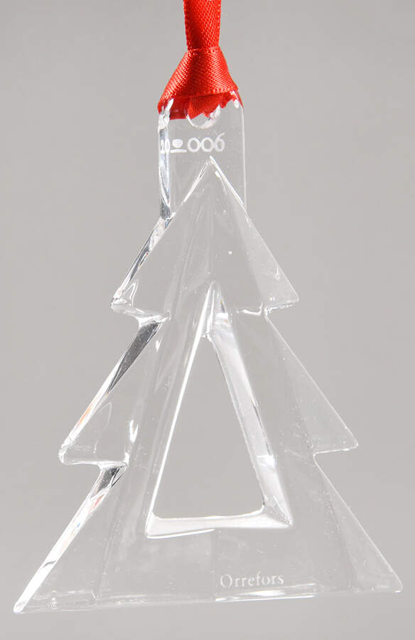 Orrefors Christmas Ornament Christmas Tree - No Box by Orrefors-1