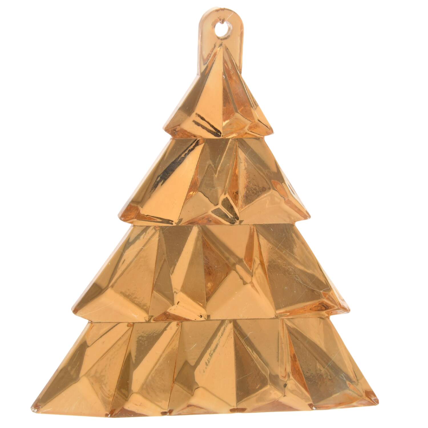 Orrefors Christmas Ornament Christmas Tree - 24k Gold - Boxed by Orrefors-1