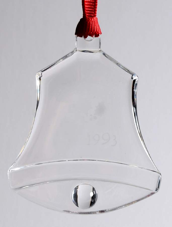 Orrefors Christmas Ornament Christmas Bell - Boxed by Orrefors-1