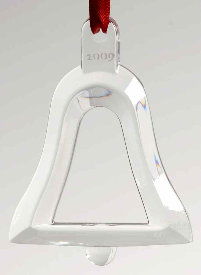 Orrefors Christmas Ornament Bell - Boxed by Orrefors-1
