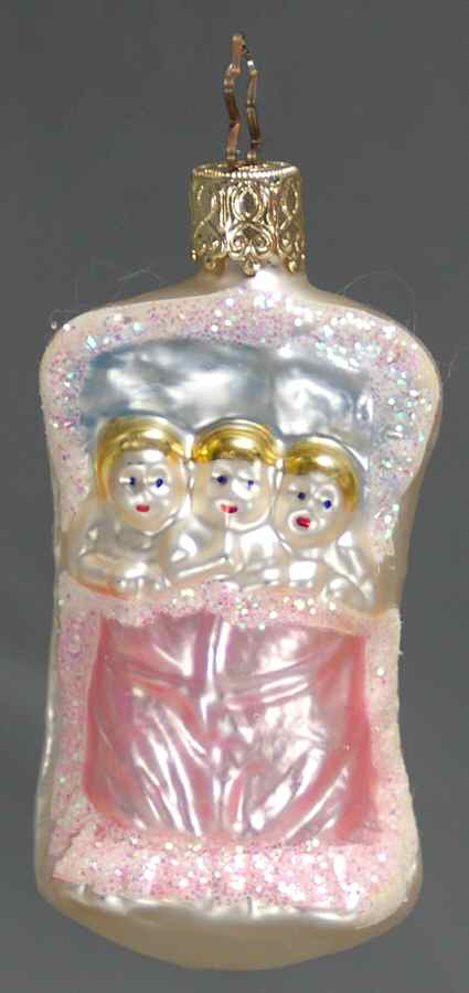 Angels & Females Triplets In Bed - No Box by Inge Glas-1