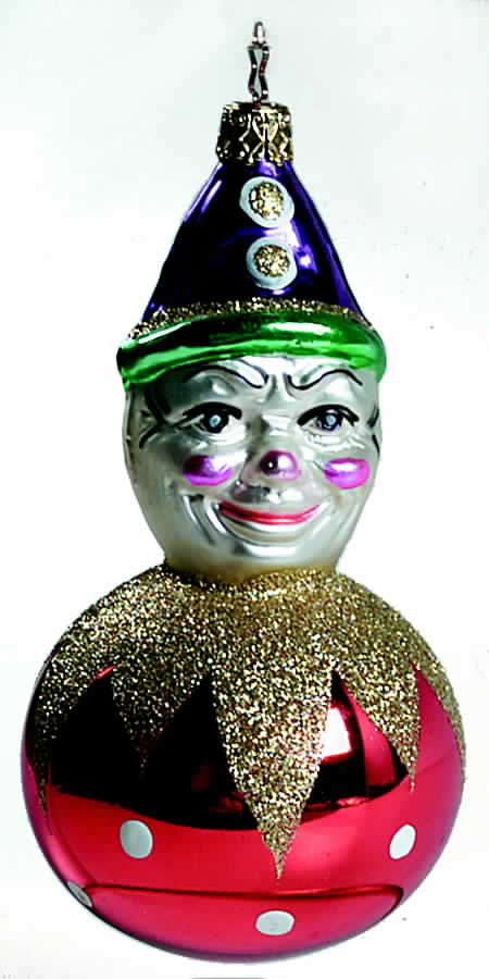 Clowns & Males Clown On Ball - No Box by Inge Glas-1