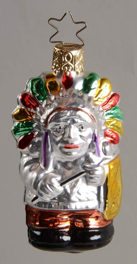 Clowns & Males Indian Chief With Peace Pipe - No Box by Inge Glas-1