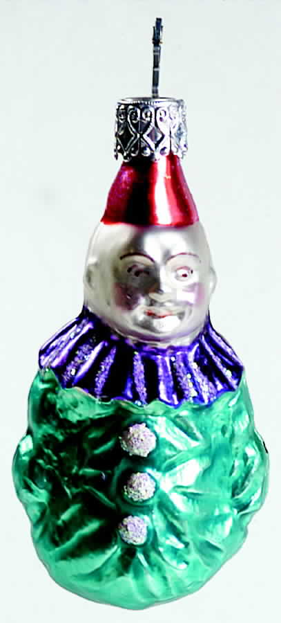 Clowns & Males Turquoise Clown - No Box by Inge Glas-1