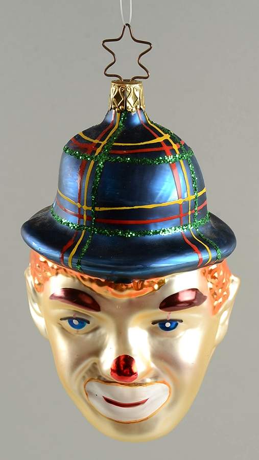Clowns & Males Clown With Blue Hat  - No Box by Inge Glas-1