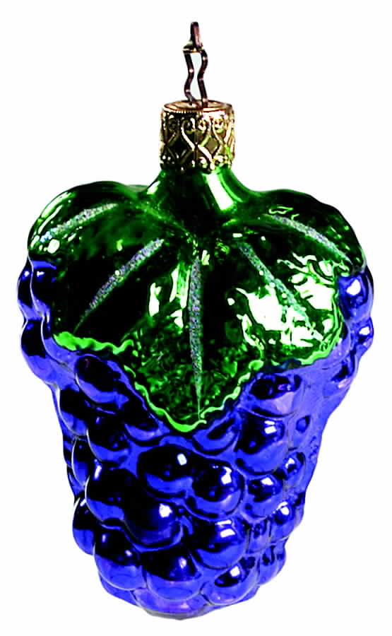 Fruits & Vegetables Purple Grapes-Large - No Box by Inge Glas-1