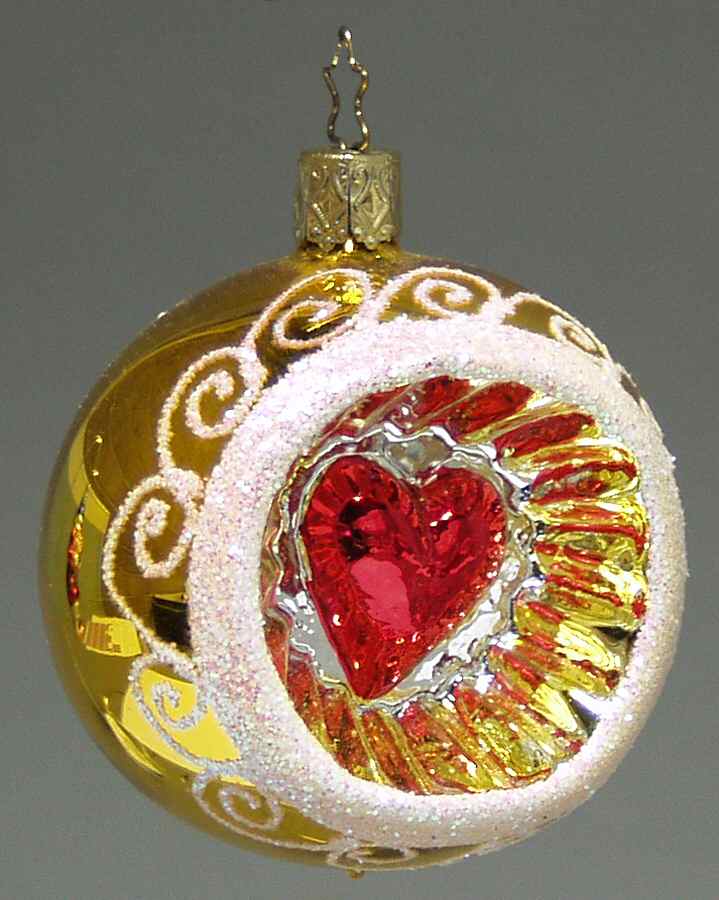 Forms Gold Traditional W/ Heart - No Box by Inge Glas-1