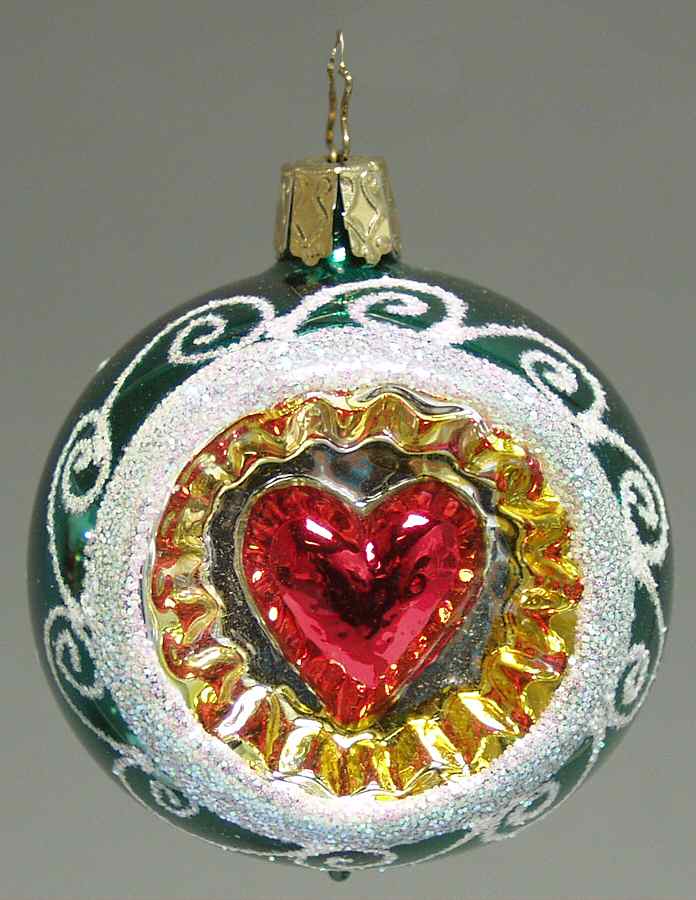 Forms Green Traditional W/ Heart - No Box by Inge Glas-1