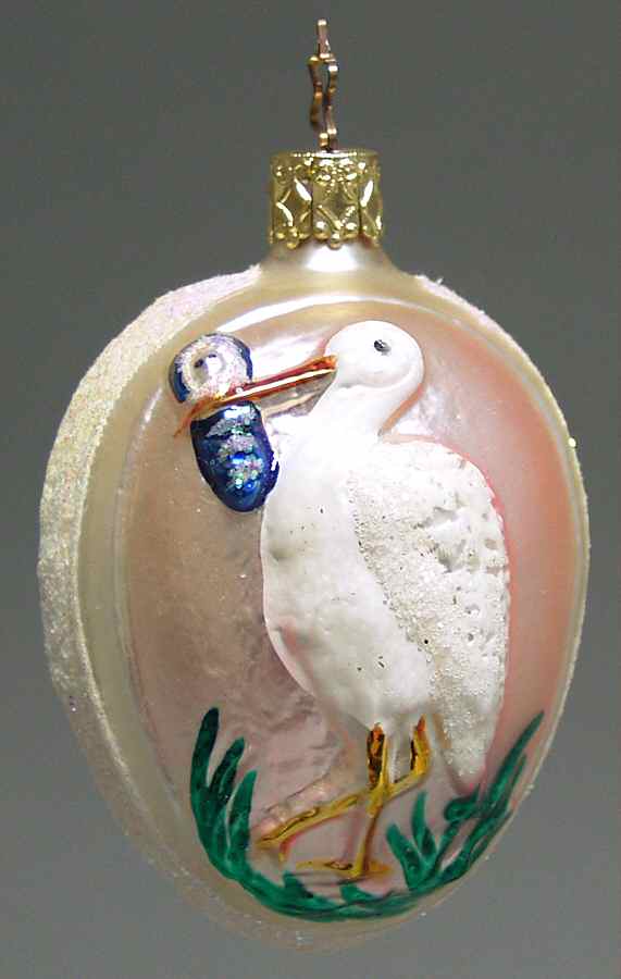 Forms Stork With Baby - No Box by Inge Glas-1