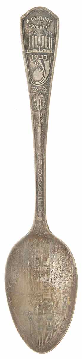 Worlds Fair-Chicago 1933 Fort Dearborn - No Box by Oneida Silver-1