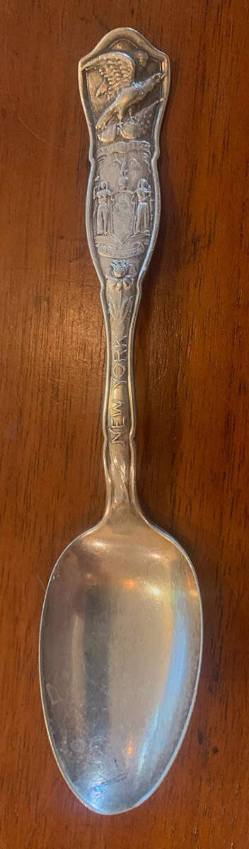 State Seals 2 New York - No Box by Oneida Silver-1