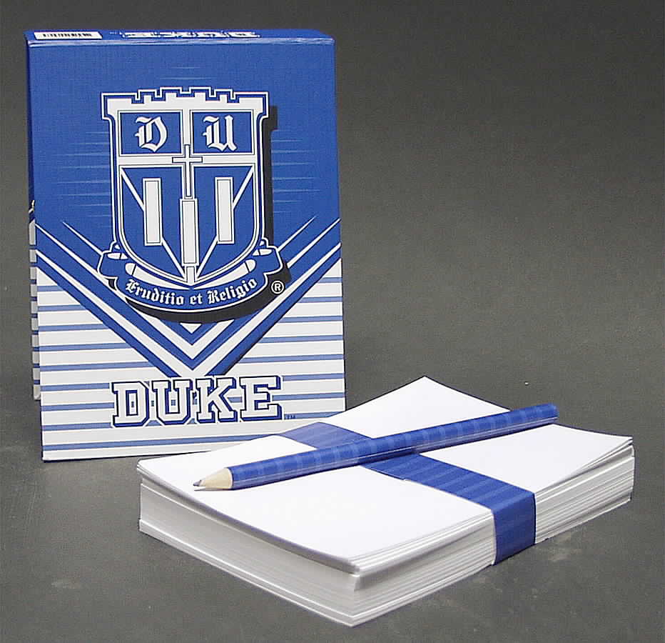 Collegiate Notepads Duke Blue Devils - Boxed by Oxbay-1