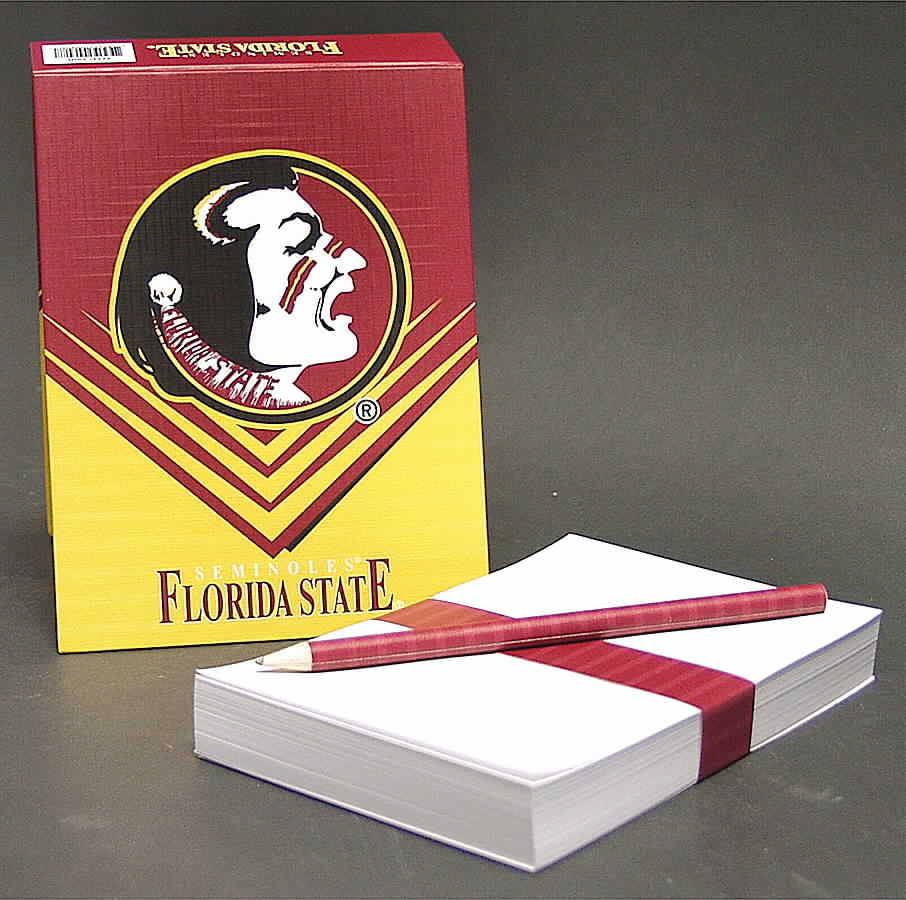 Collegiate Notepads Florida State Seminoles - Boxed by Oxbay-1