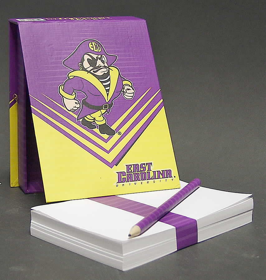 Collegiate Notepads East Carolina Pirates - Boxed by Oxbay-1