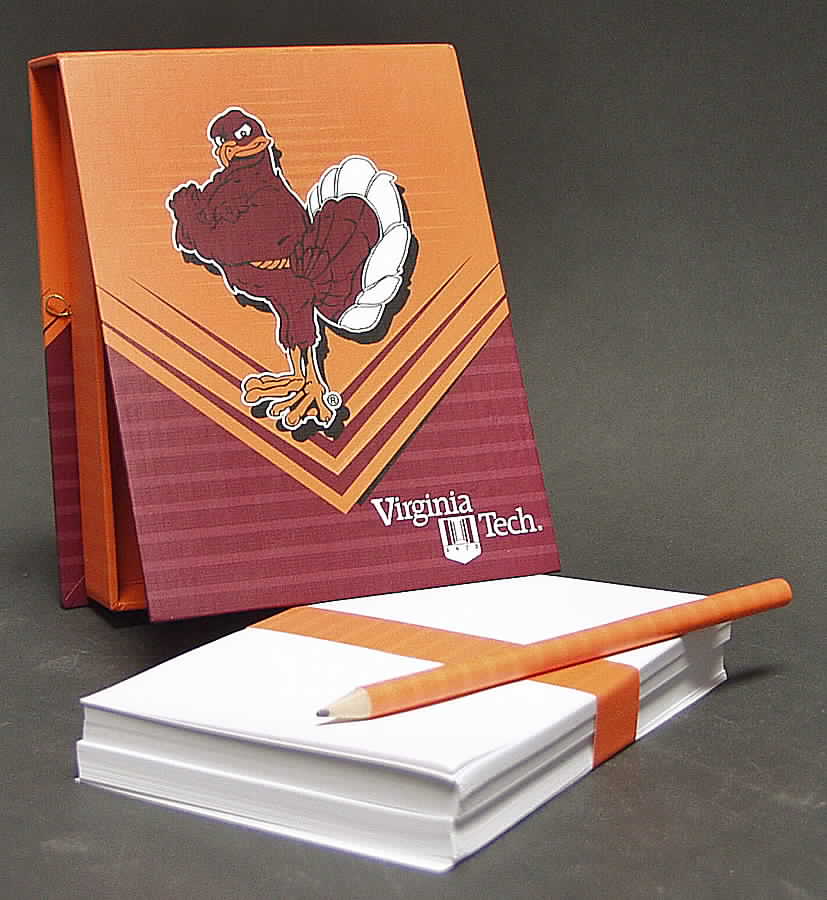 Collegiate Notepads Virginia Tech Hokies - Boxed by Oxbay-1