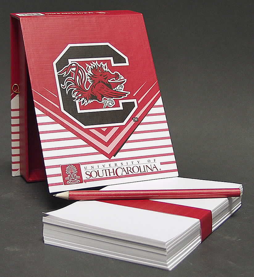 Collegiate Notepads South Carolina Gamecocks - Boxed by Oxbay-1
