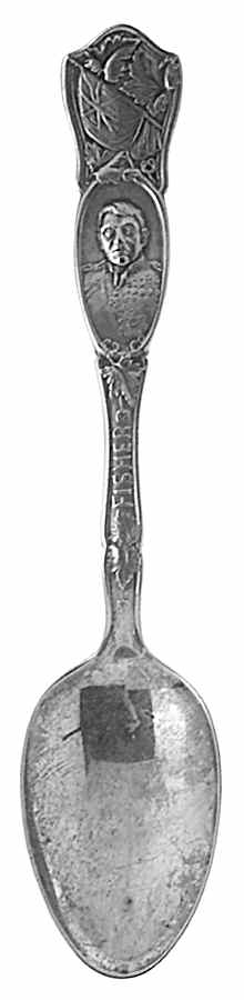 WWI Military Leaders Admiral John Arbuthnot Fisher - No Box by Oneida Silver-1
