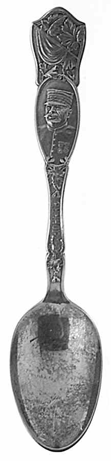 WWI Military Leaders Marshal Of France Joseph Joffre - No Box by Oneida Silver-1