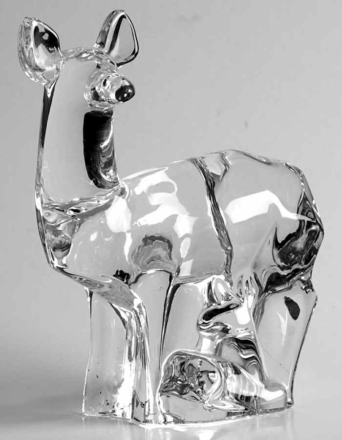 Nordic Wildlife Series Deer - No Box by Orrefors-1
