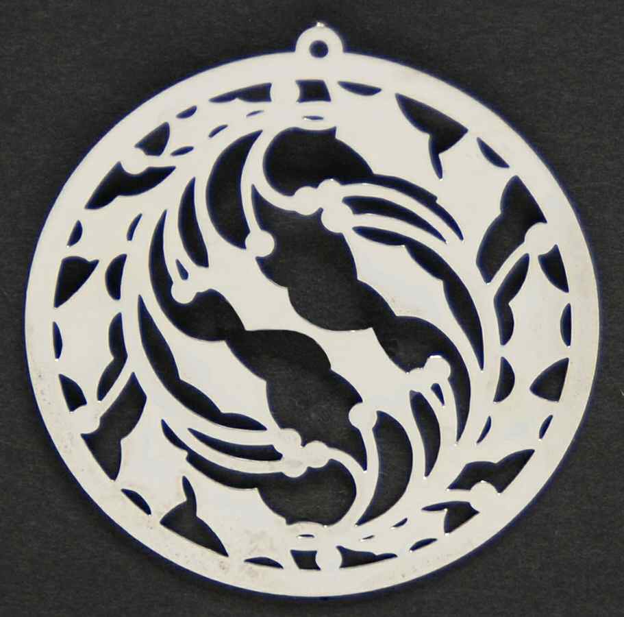 Silver Trimmer Ornaments Holly Berries - No Box by Oneida Silver-1