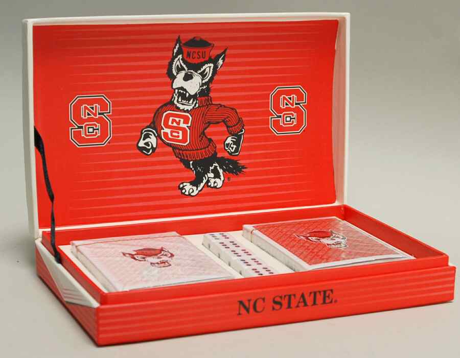 Collegiate Card Set Box Nc State - No Box by Oxbay-1