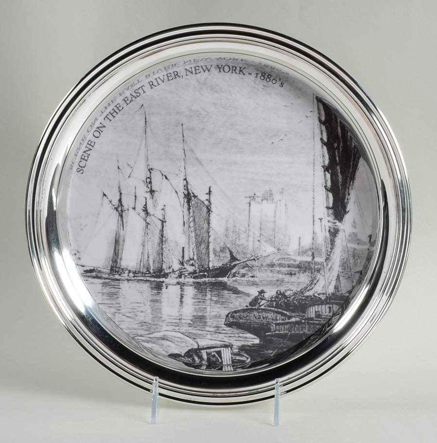 Historical Scenes Federal Troops At The Site Fort Holt1862 - No Box by Oneida Silver-1