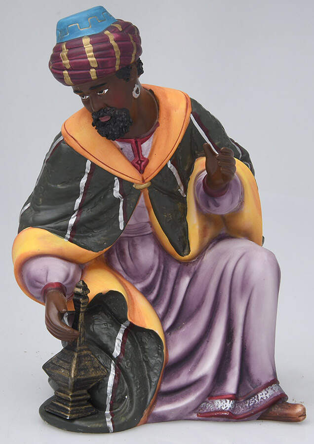 Grandeur Noel Nativity Wise Man - Melchior - No Box by O'Well Novelty Co-1