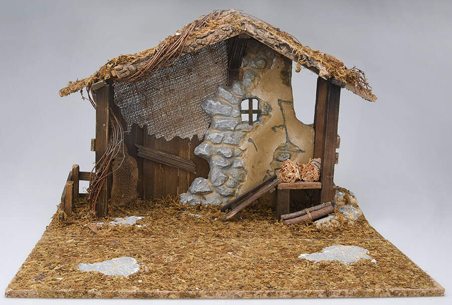 Grandeur Noel Nativity Wooden Creche - No Box by O'Well Novelty Co-1