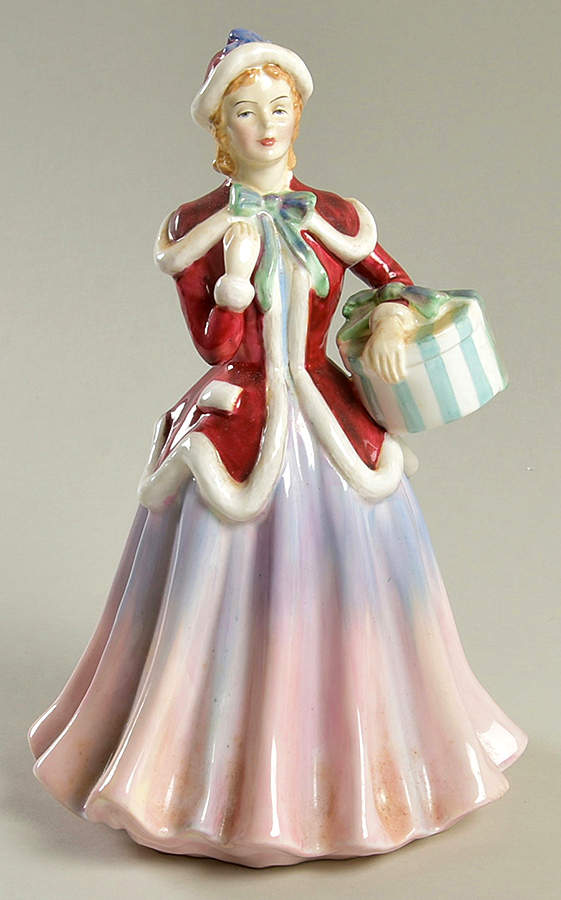 Paragon Figurines Lady With Hat Box - No Box by Paragon-1